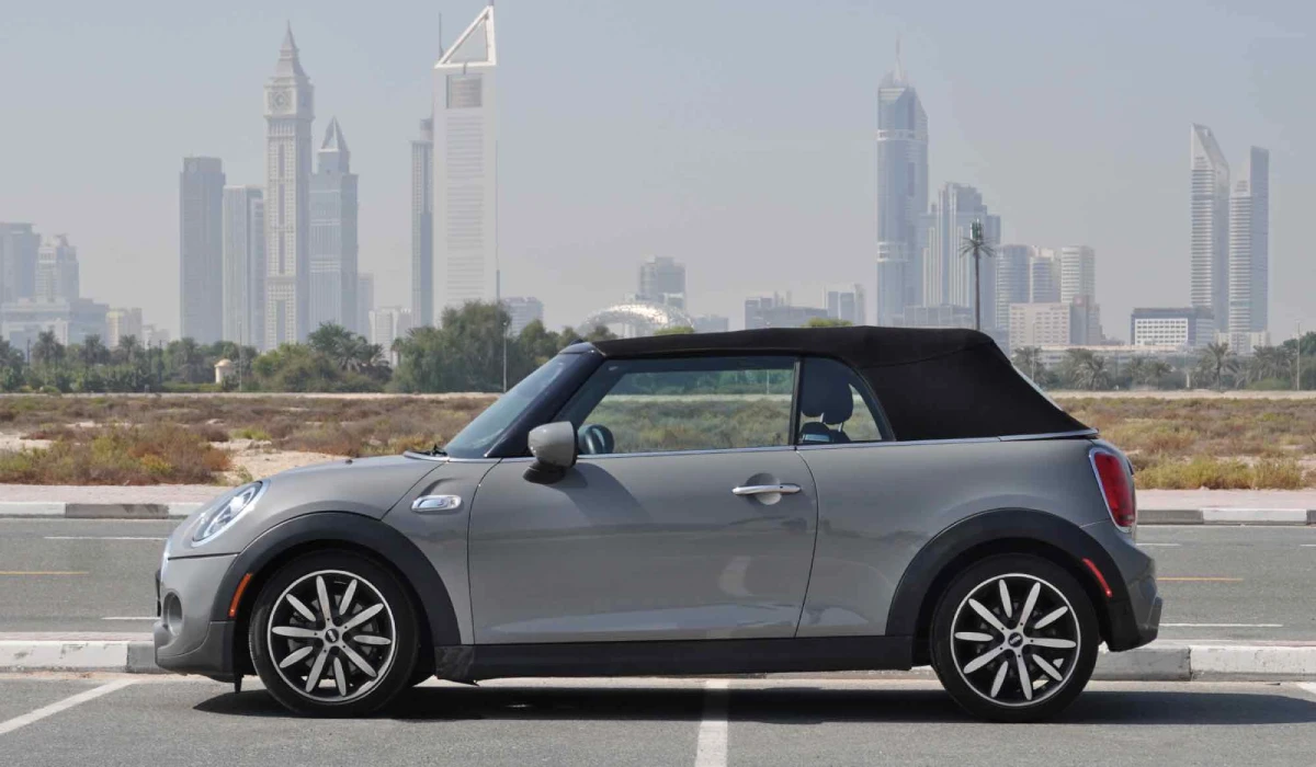 арендовать Mini Cooper S Convertible  длительный срок в Дубае