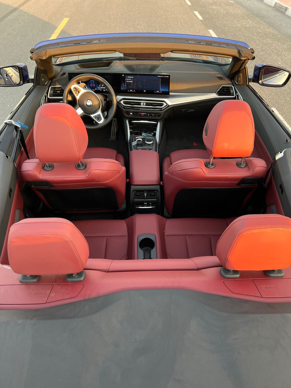 арендовать BMW 420i Convertible  длительный срок в Дубае