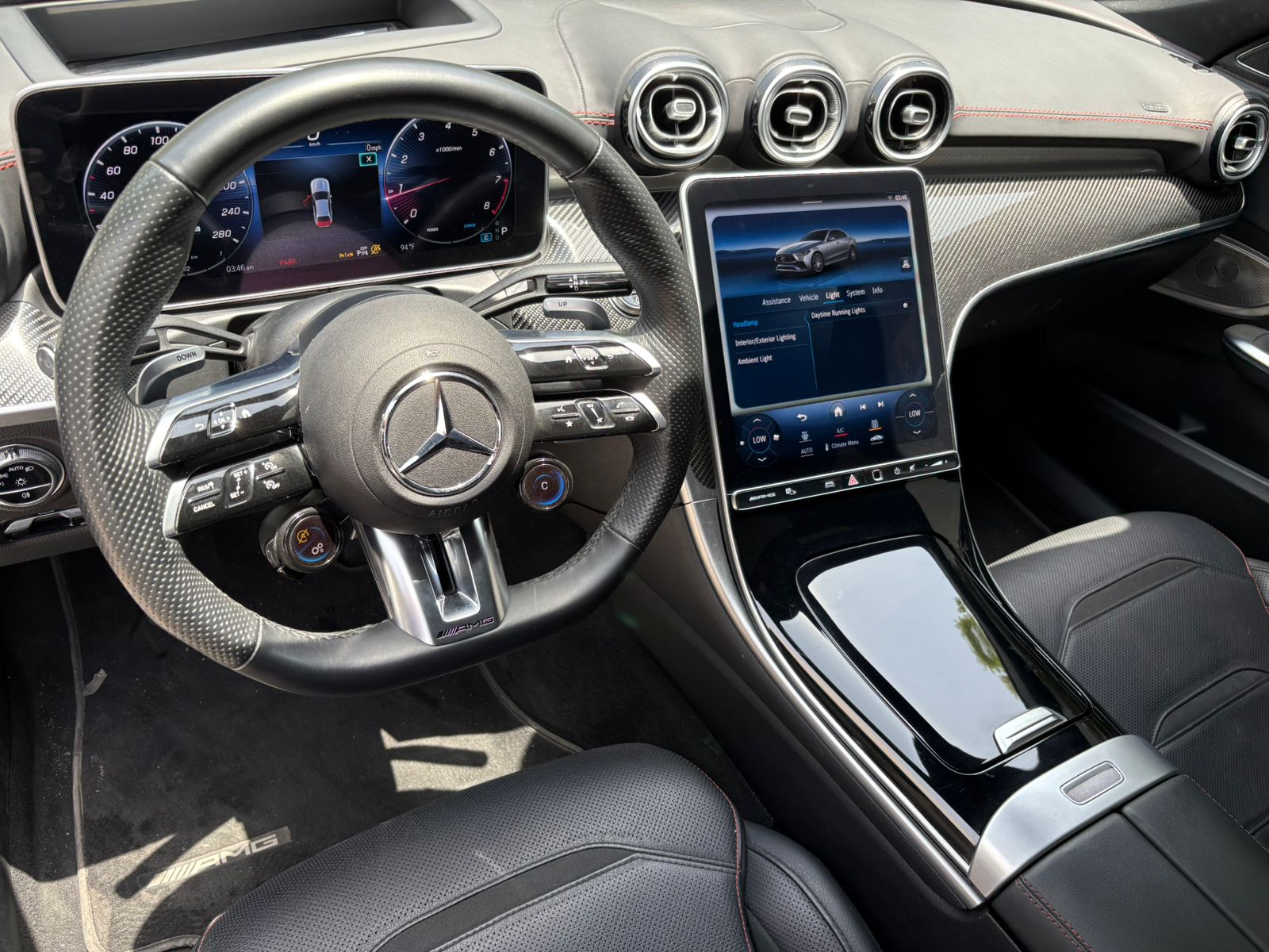 арендовать MERCEDES C43 AMG SILVER  длительный срок в Дубае